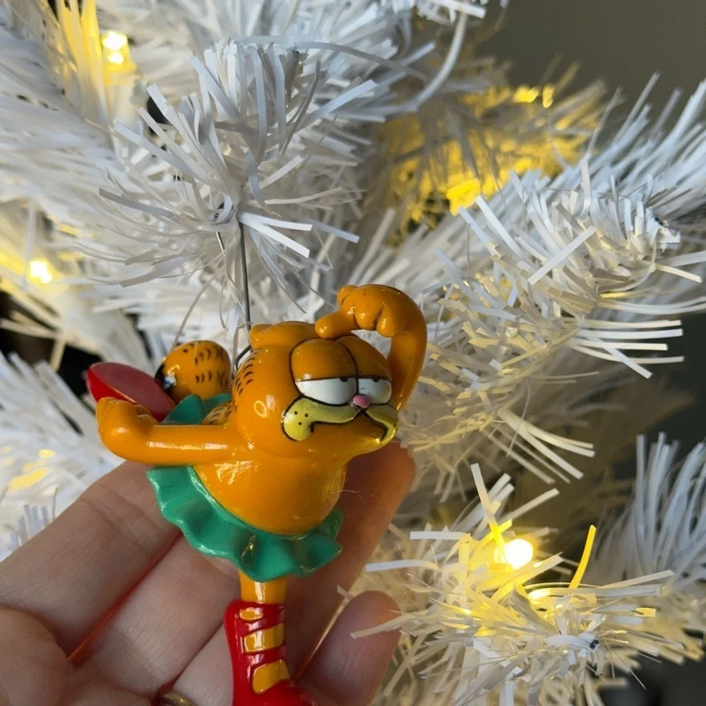 Rare Vintage 1978 Enesco Ornament Garfield as Sugar Plum Fairy